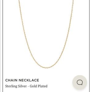 Maria Black Chain Necklace